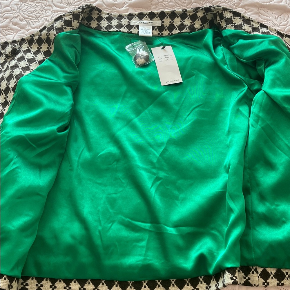 NWT Vertigo Paris Crop Jacket - Picture 8 of 8